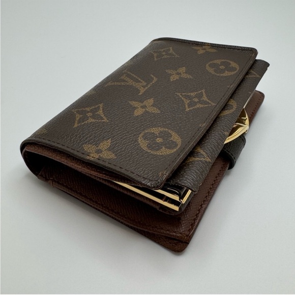 Authentic Louis Vuitton French Wallet Monogram Canvas - Picture 1 of 6